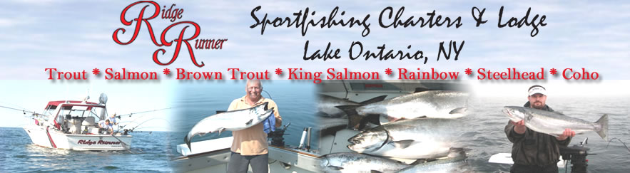 Ridge Runner Fishing Charter Sodus Bay Lake Ontario